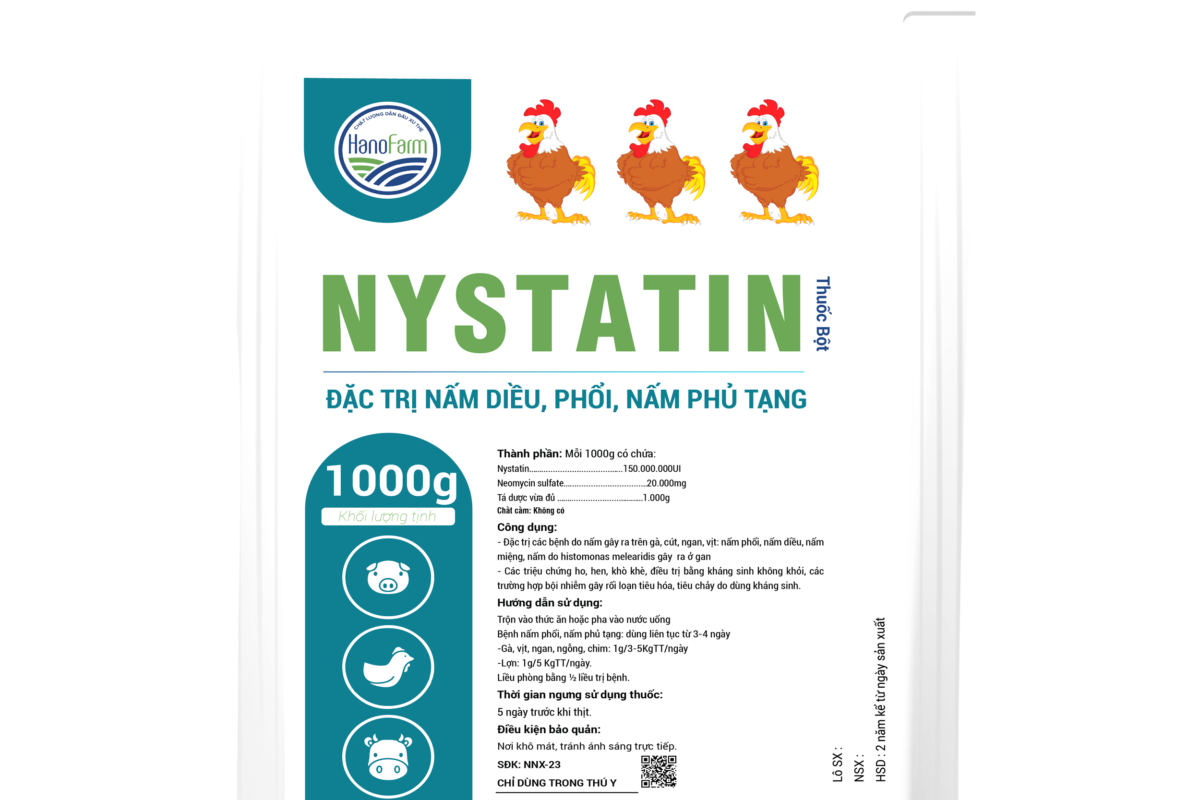 NYSTATIN Công Ty CP Thuốc Thú Y Hanofarm